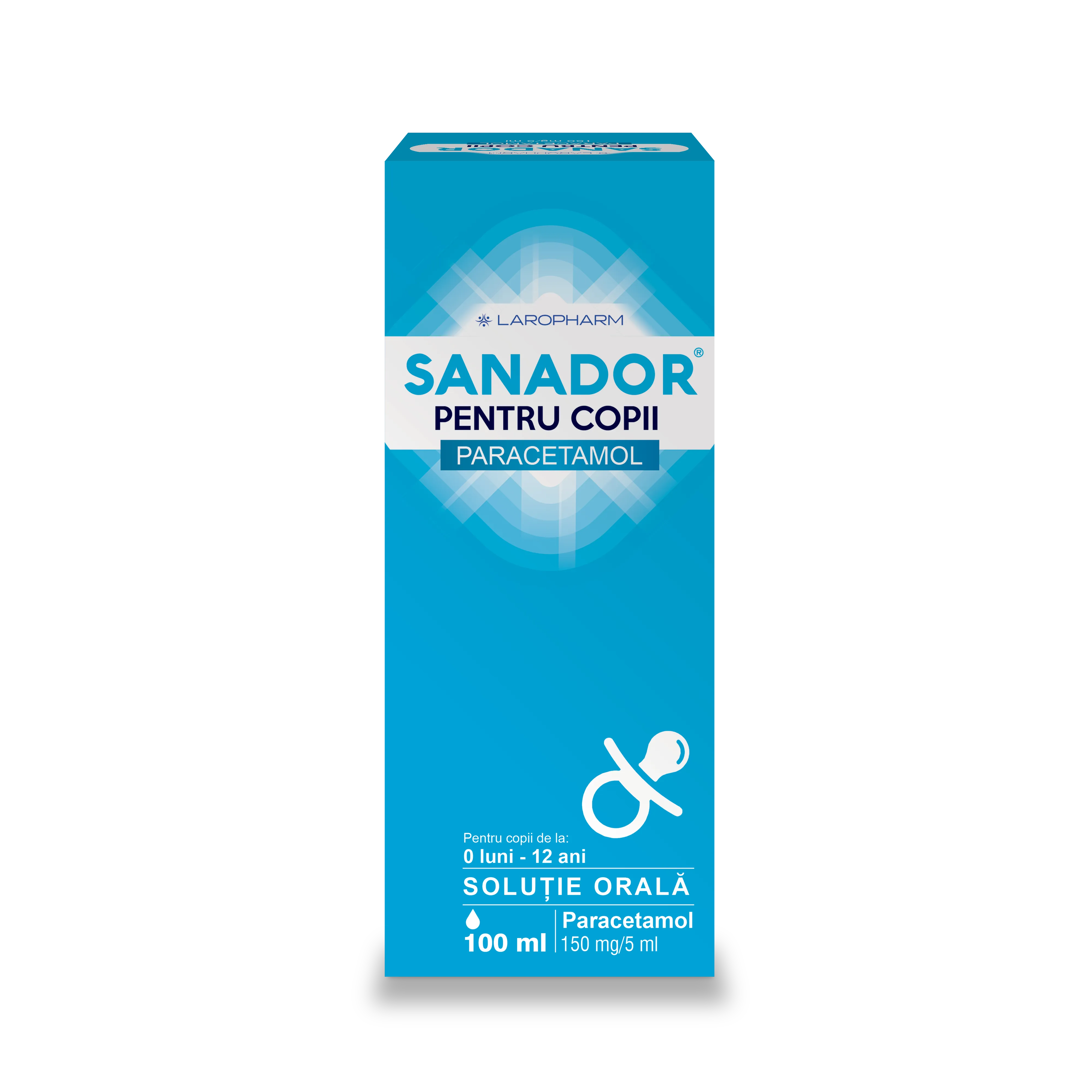 Sanador pentru copii 150mg/5ml, 100ml, Laropharm