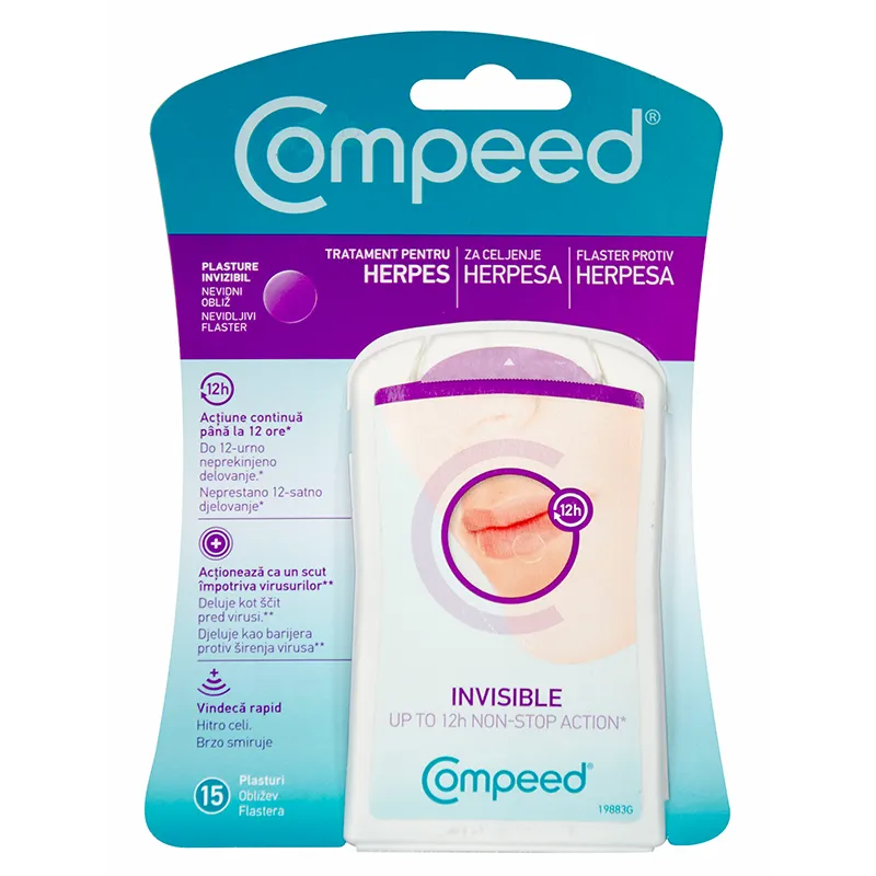 Compeed Plasture antiherpetic x 15 bucati