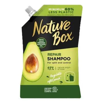 Rezerva sampon cu ulei de avocado, 500ml, Nature Box