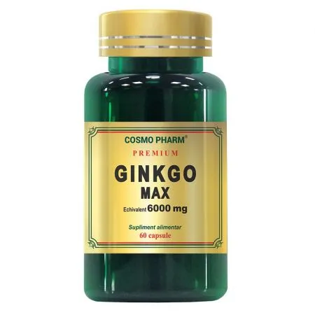 Ginkgo Max 6000mg, 60 capsule, Cosmopharm