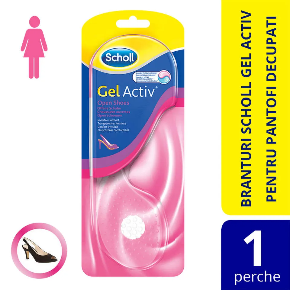 SCHOLL BRANTURI GEL OPEN SHOES