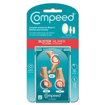 Plasturi mixt pentru basici, 5 bucati, Compeed