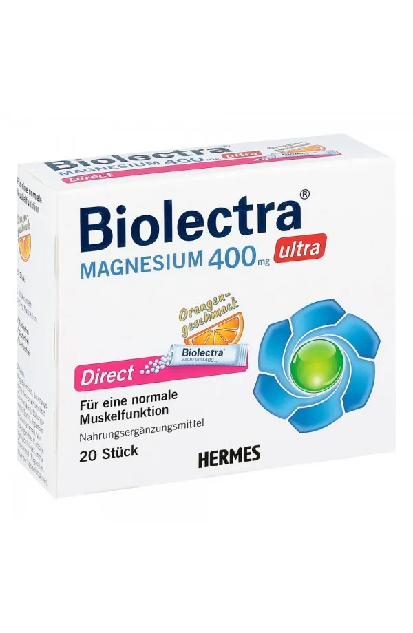 BIOLECTRA MAGNESIUM 300 MG DIRECT LEMON X 20 PL