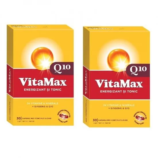 VITAMAX Q10 X 30 CAPSULE 2 LA PRET DE 1