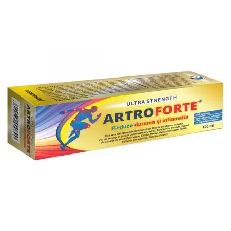 Crema ArtroForte Ultra Strength, 100 ml, Cosmopharm