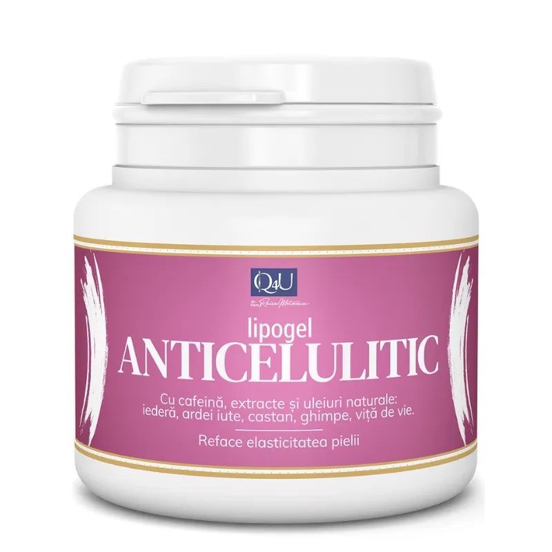 Lipogel anticelulitic Q4U, 500 ml, Tis