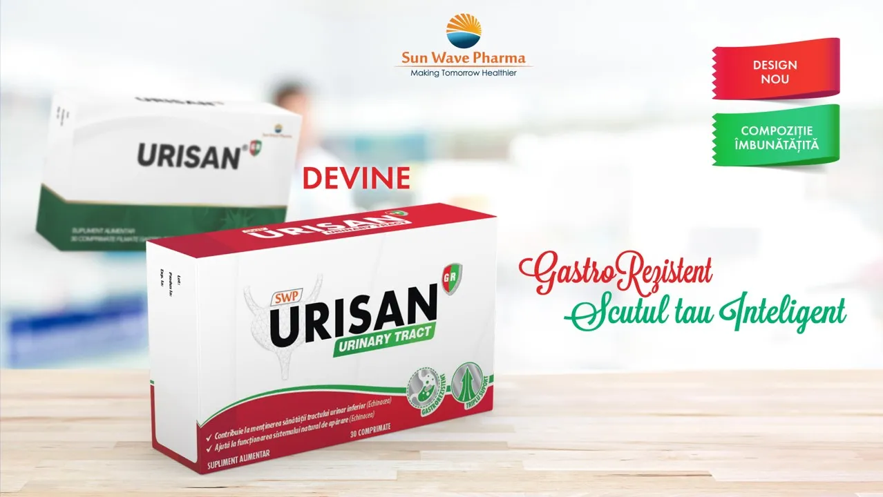 Urisan GR, 30 comprimate, Sun Wave Pharma