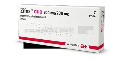 ZIFEX DUO 500 mg/200 mg X 7 OVULE 500mg/200mg ANTIBIOTICE S.A.