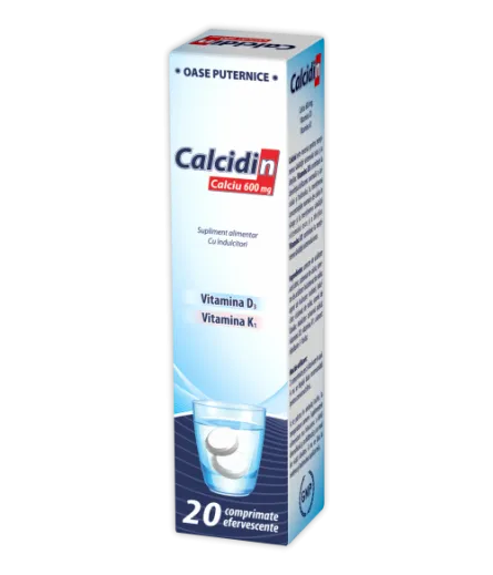 Zdrovit Calcidin x 20 comprimate efervescente