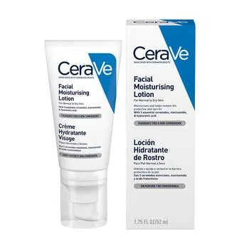 Crema hidratanta de fata ten normal-uscat, 52ml, CeraVe