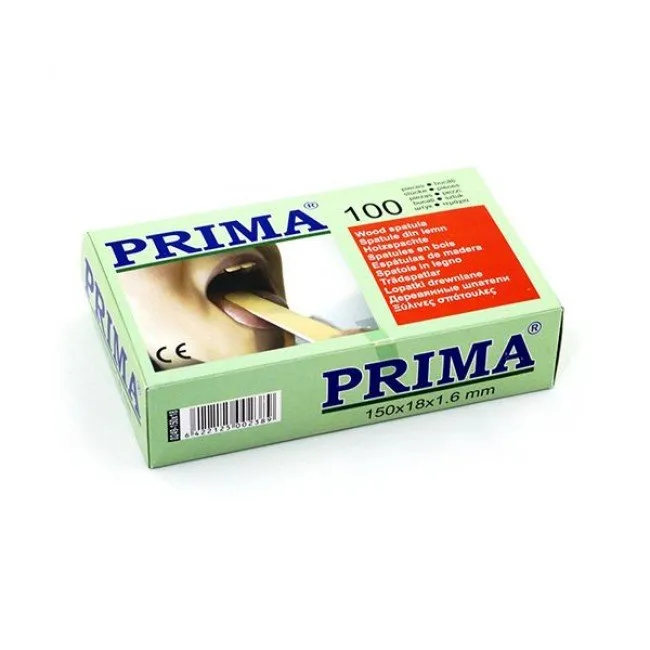 Apasator de limba nesterile, 100 bucati, Prima