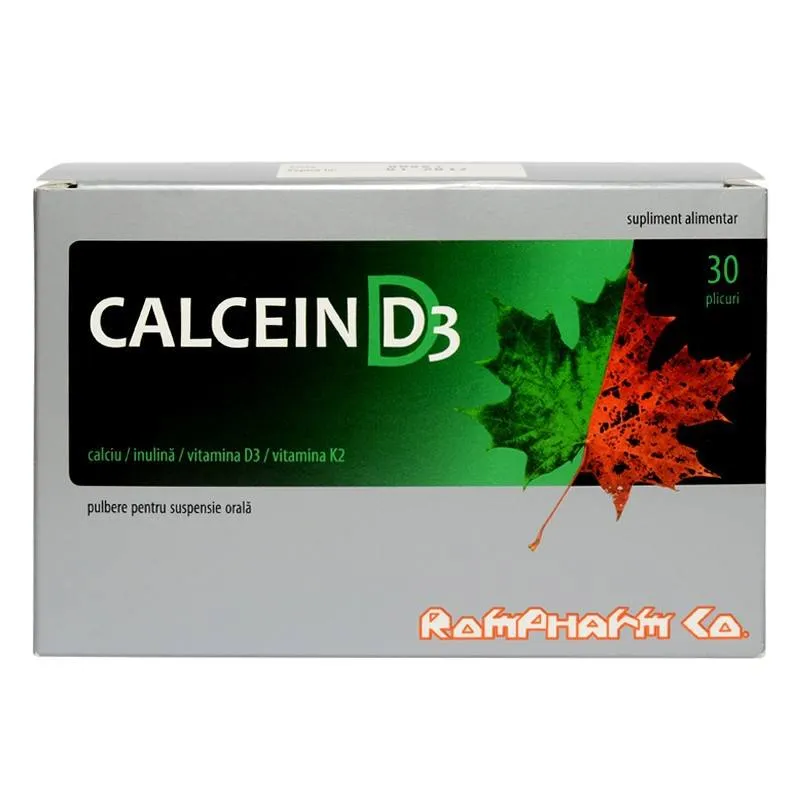 Calcein D3 x 30 plicuri - Rompharm