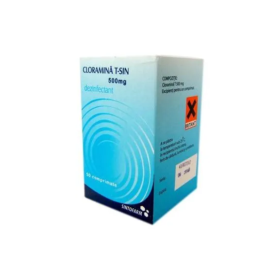 Cloramina T-Sin 500mg x 50 comprimate