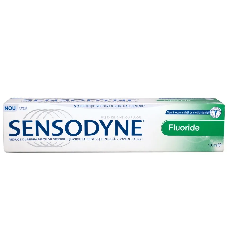 SENSODYNE PASTA DE DINTI FLUORIDE 100ML