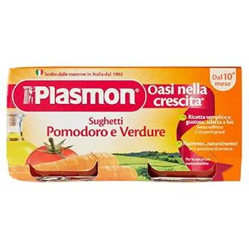 Sos de rosii pentru paste fara gluten +10 luni, 2 x 80g, Plasmon