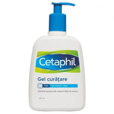 Cetaphil Gel de curatare pentru ten normal-gras, 236 ml