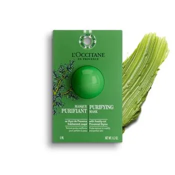 Masca pentru fata cu efect purifiant special pentru calatorii, 6ml, L'Occitane