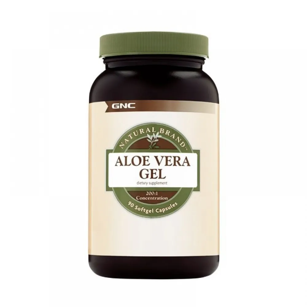 Aloe vera gel (90 capsule), GNC Natural Brand