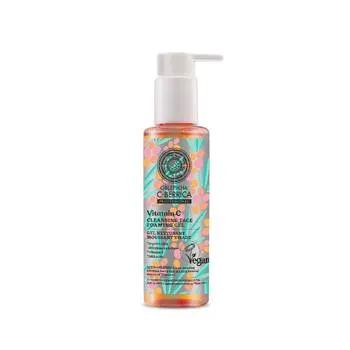 Gel spumant pentru curatarea fetei Oblepikha C-Berrica, 145ml, Natura Siberica