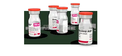 AMPICILINA 250MG X 50 PULB. PT. SOL. INJ. ANTIBIOTICE S.A.