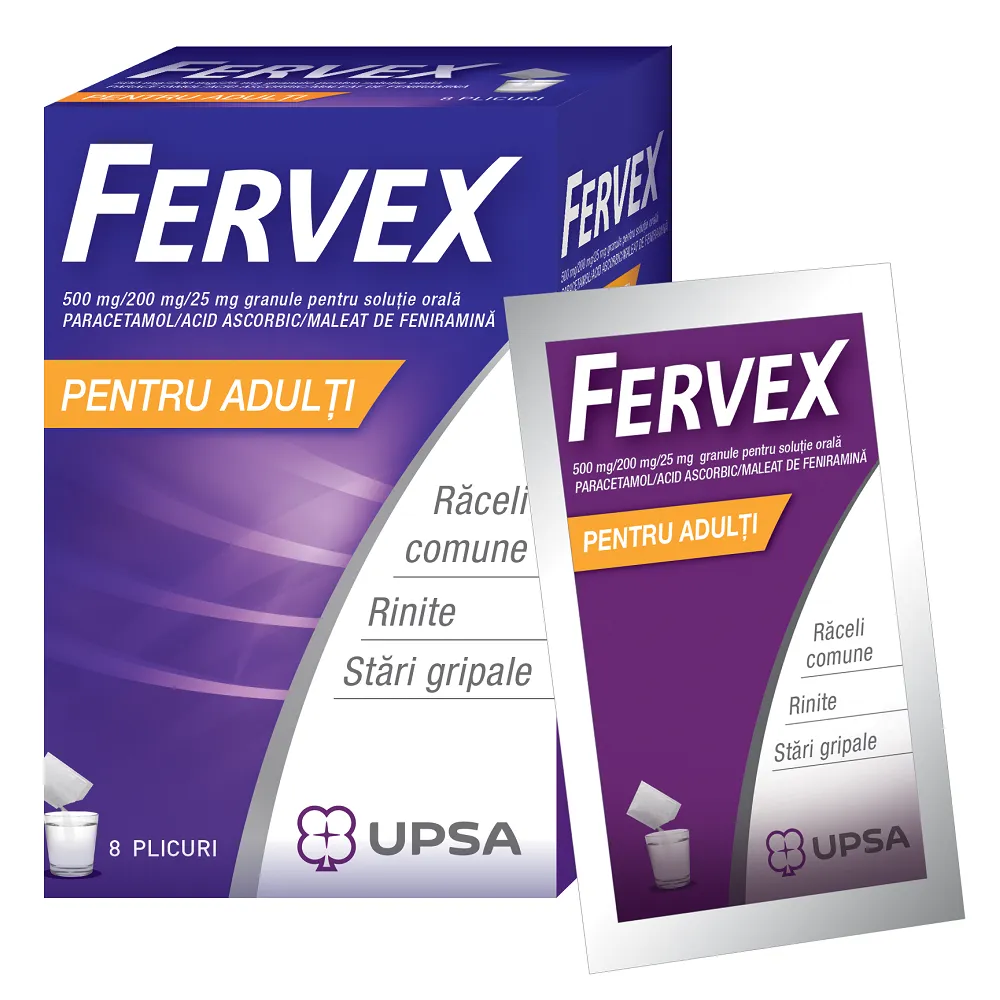 Fervex adulti x 8 plicuri