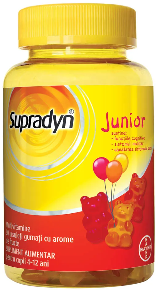 Supradyn Junior 30 ursuleti gumati