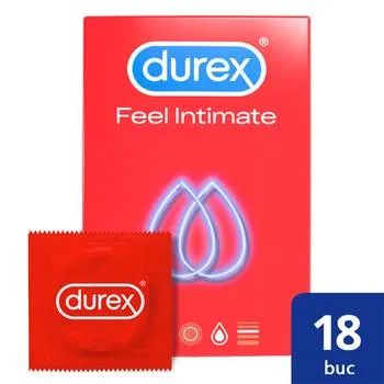 Prezervative Feel Intimate, 18 bucati, Durex