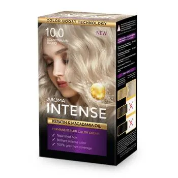 Vopsea de par Intense 10.0 Scandinavian Blond, 50ml, Aroma