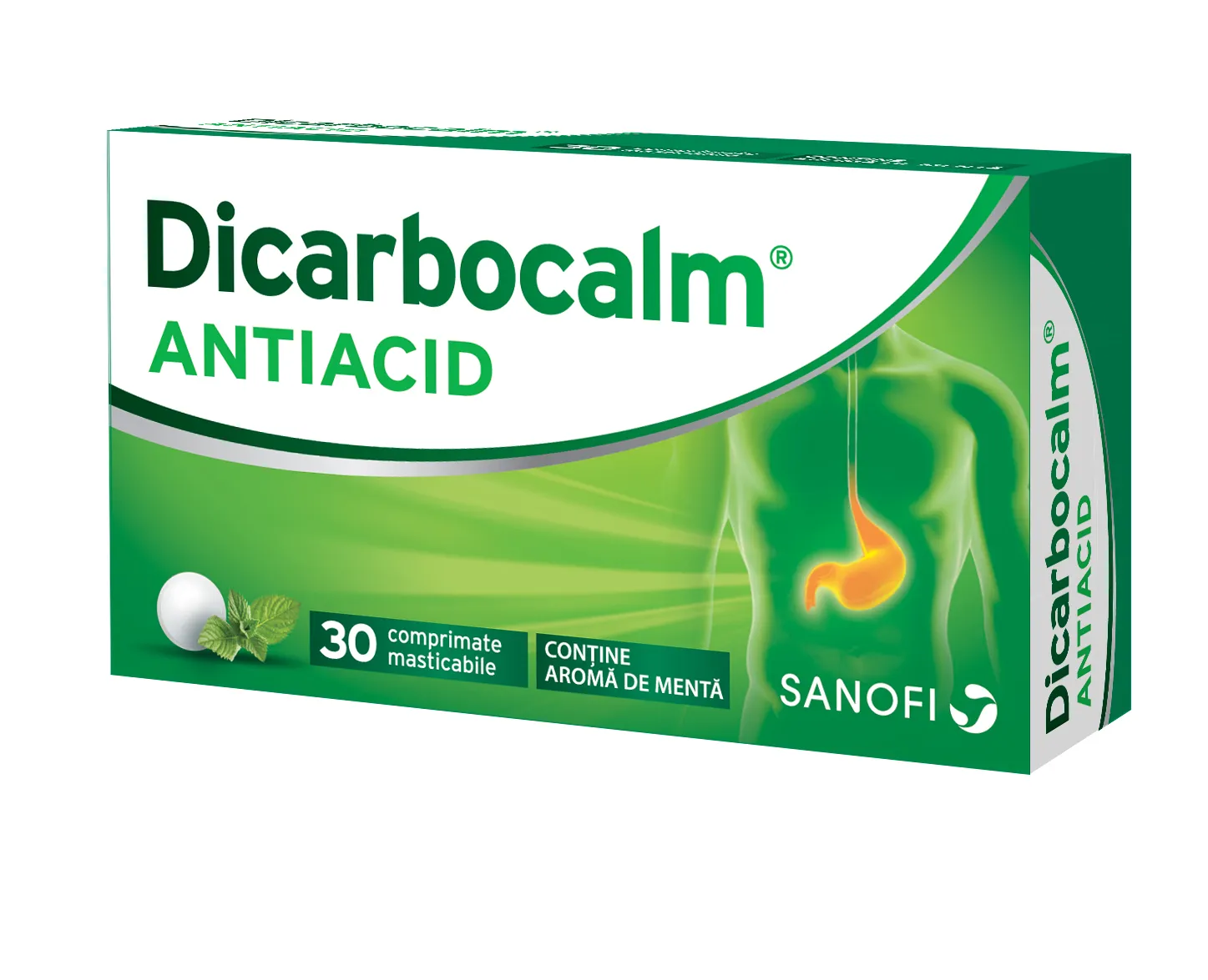 Dicarbocalm 30 comprimate masticabile SANOFI