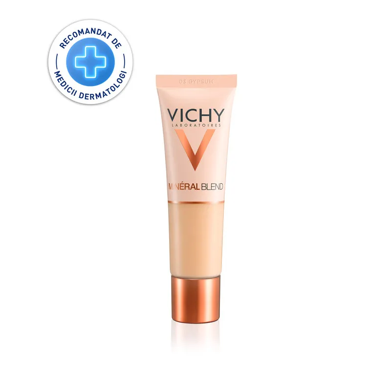 VICHY MINERALBLEND FOND DE TEN HIDRATANT CU ACID HIALURONIC SI PIGMENTI MINERALI 03 30ML