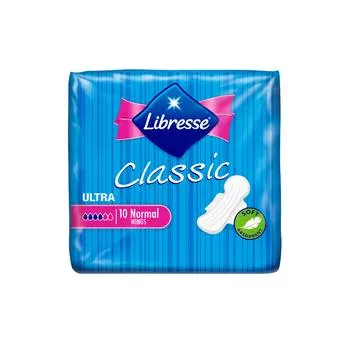 Absorbante Classic Ultra Normal, 10 bucati, Libresse