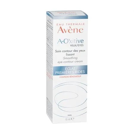 Crema pentru zona ochilor cu efect de netezire A-OXitive, 15 ml, Avene