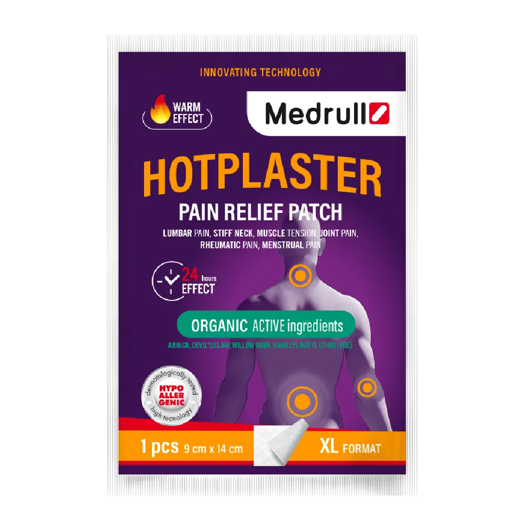 Medrull hot plaster 9/14cm x 1 bucata