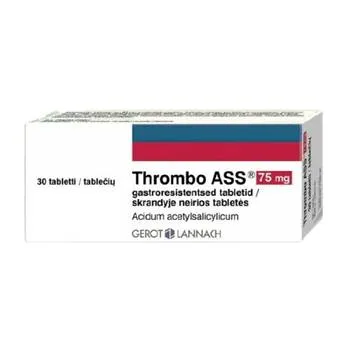 Thrombo Ass 75mg, 30 comprimate, Lannacher