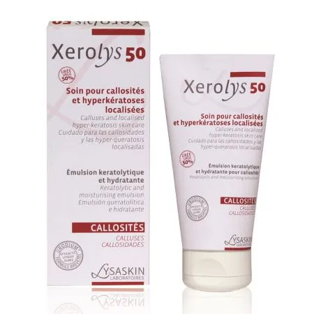 Emulsie cheratolitica si hidratanta Xerolys 50, 40 ml, Lab Lyssakin