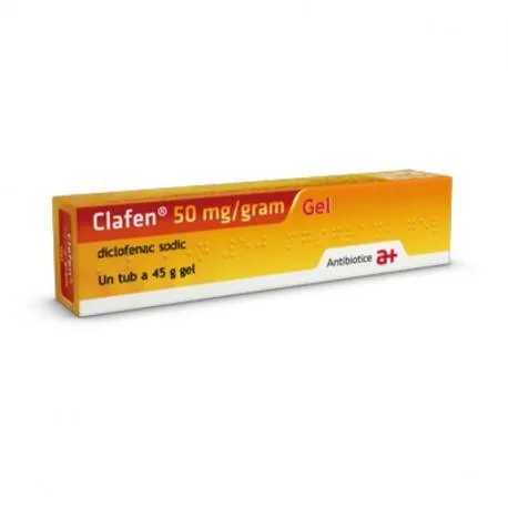 Clafen gel 5%, 45g IS