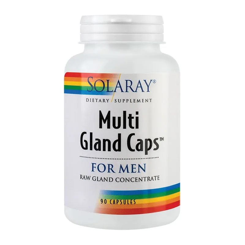 SECOM Multi Gland Caps for Men, 90 capsule, Solaray