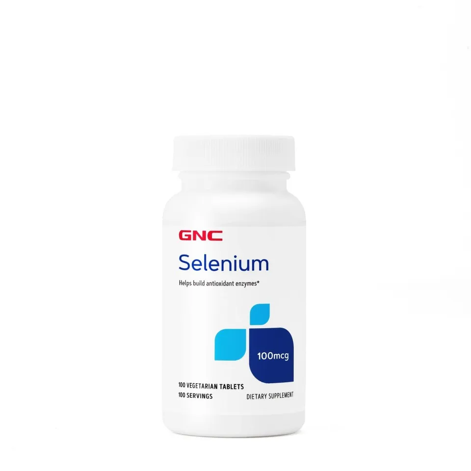 GNC SELENIUM 50 MCG X 100 TABLETE VEGETALE