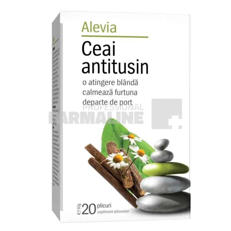 Alevia Ceai Antitusin 20 plicuri