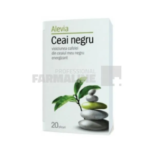 Alevia Ceai negru 20 plicuri