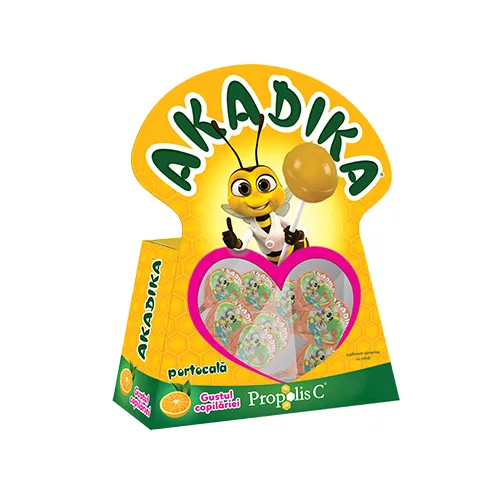 Akadika Propolis C Portocale 50 bomboane