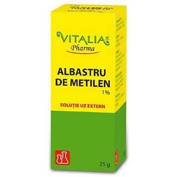 Albastru de metilen 1%, 25 g, Vitalia