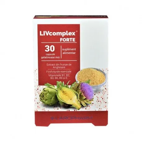 Livcomplex forte, 30 capsule moi