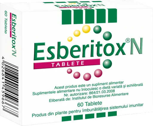 Esberitox N 60 tablete -3F Plantamed