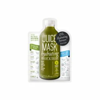 Masca servetel cu grau si telina Juice Mask, 20g, Ariul