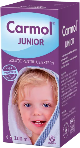 CARMOL JUNIOR  X 100 ML SOLUTIE UZ EXTERN