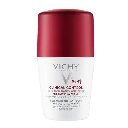 Deodorant roll-on antiperspirant Clinical Control, 50ml, Vichy