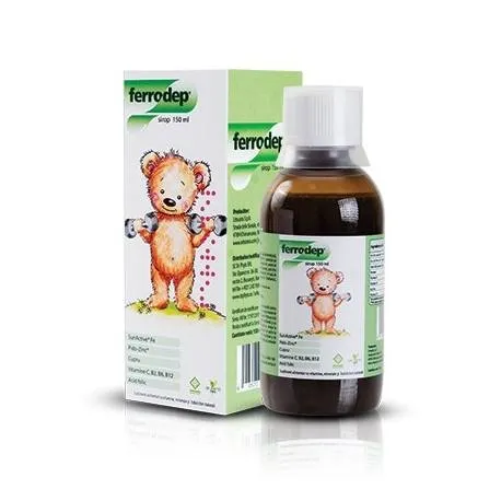 Ferrodep sirop x 150 ml