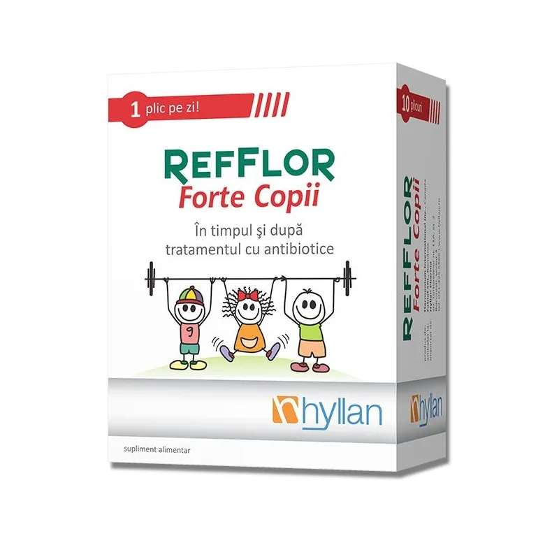 REFFLOR FORTE COPII x 10  PLICURI