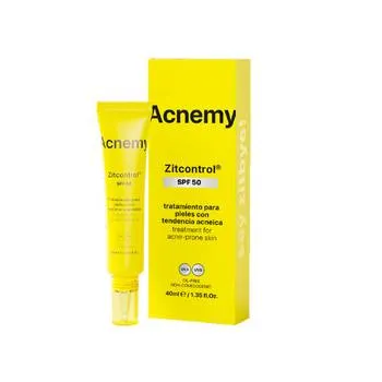 Crema pentru ten acneic cu SPF50 Zitcontrol, 40ml, Acnemy